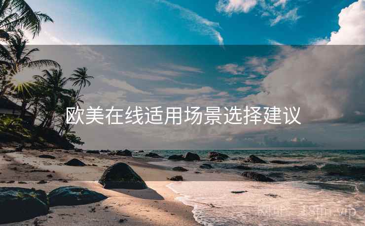 欧美在线适用场景选择建议  第1张