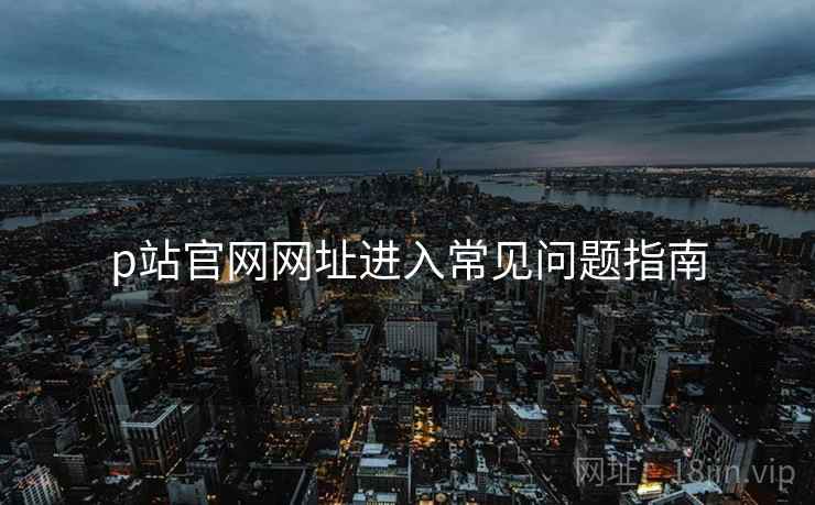 p站官网网址进入常见问题指南  第2张