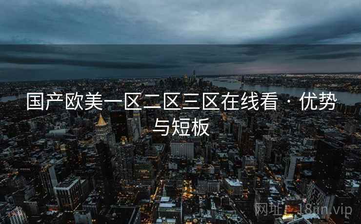 国产欧美一区二区三区在线看 · 优势与短板  第2张
