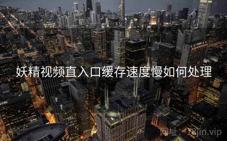 妖精视频直入口缓存速度慢如何处理  第2张