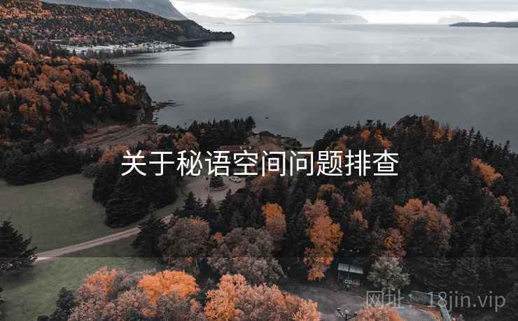 关于秘语空间问题排查  第2张