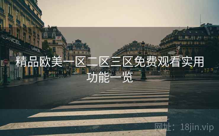 精品欧美一区二区三区免费观看实用功能一览  第2张