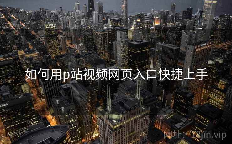 如何用p站视频网页入口快捷上手  第2张