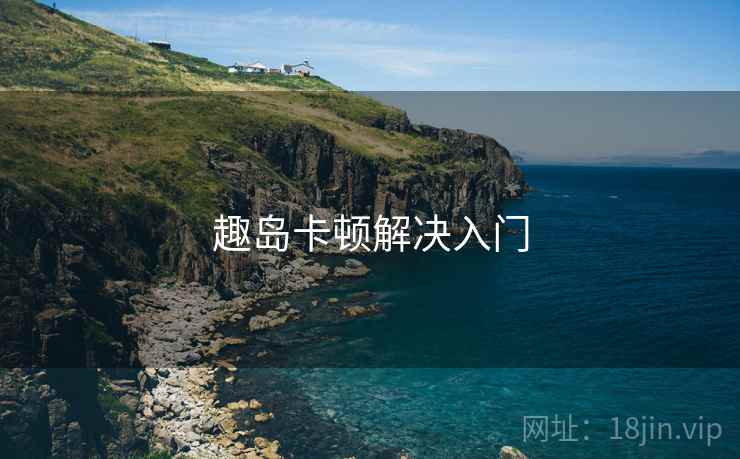趣岛卡顿解决入门  第2张
