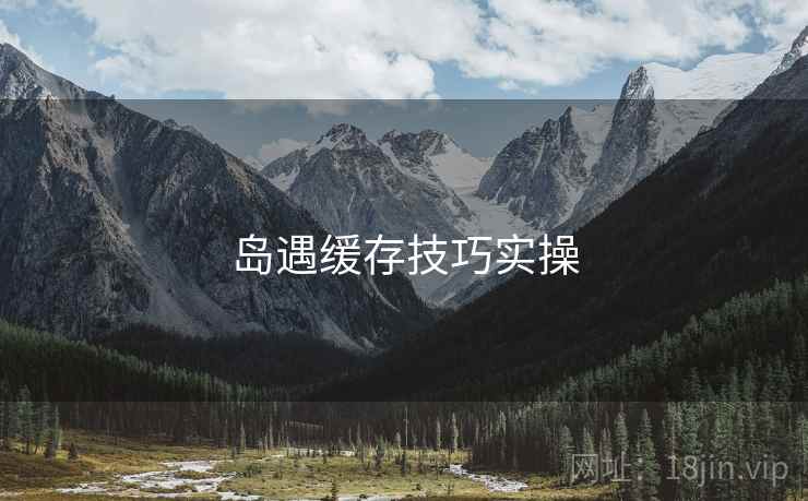 岛遇缓存技巧实操  第2张