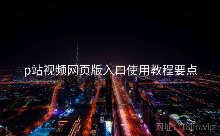 p站视频网页版入口使用教程要点  第2张